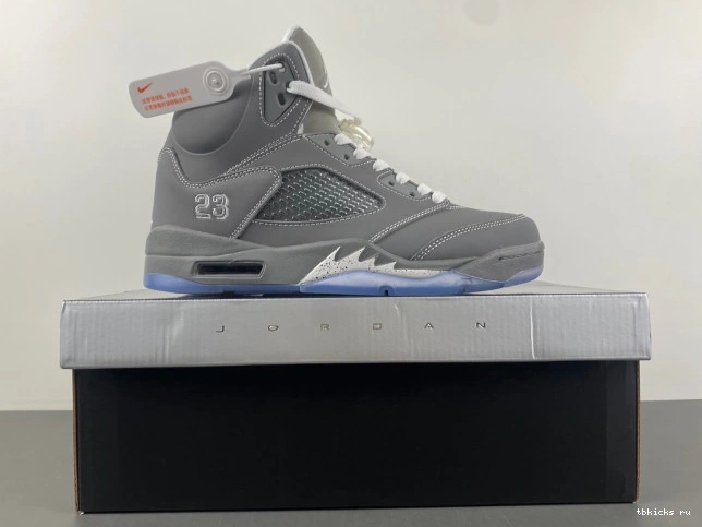 Cheap TB Retro Grey Wolf Air 136027-005 5 Jordan 0702